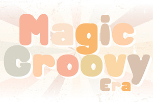 Magic Groovy Era - Handwritten, a Handwritten Font by Charmingbear59.design