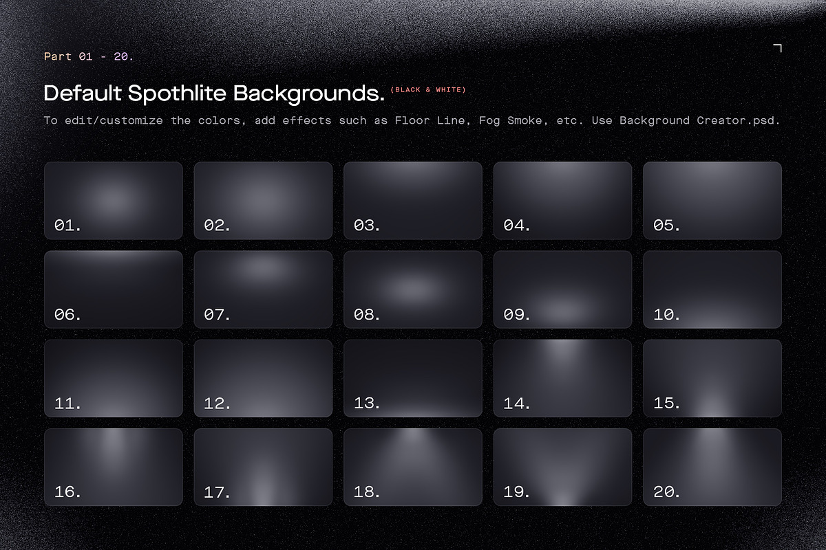100 Spothlite Background Creator, a Background Graphic by Asylab (Photo 3 of 34)
