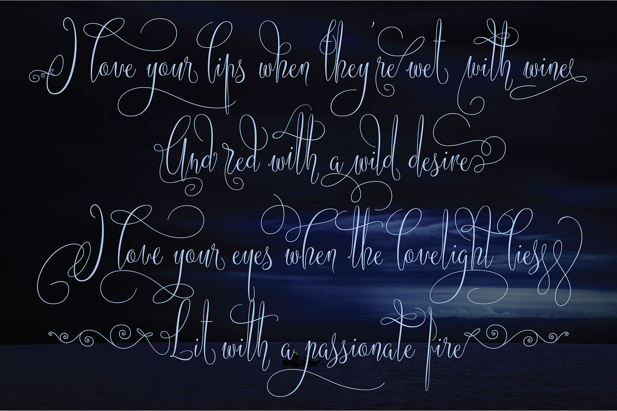 American Script, a Script Font by Royaltype