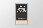 Restaurant Sidewalk Chalkboard PSD, an Advertising Mockup by Mockupdaddy (Thumbnail 2 of 6)