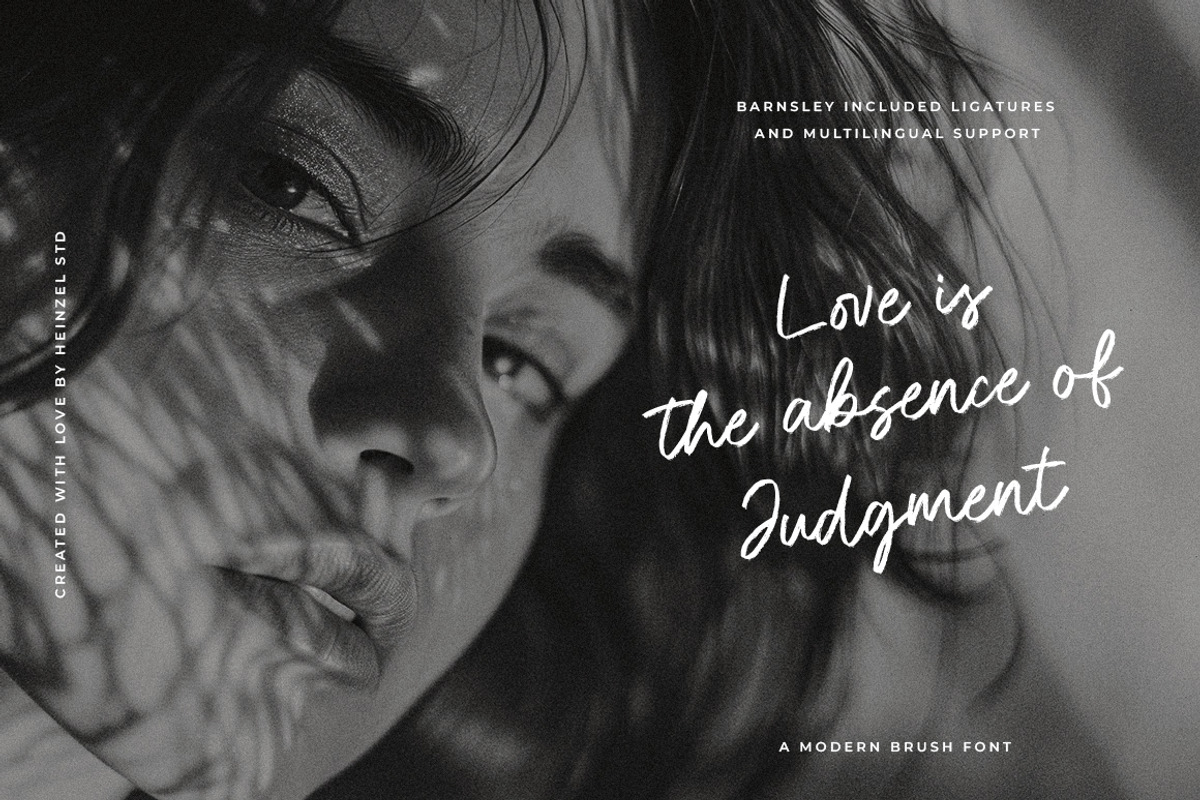 Brittney & Jasmine Brush Script Font, a Script Font by Heinzel Std (Photo 12 of 13)