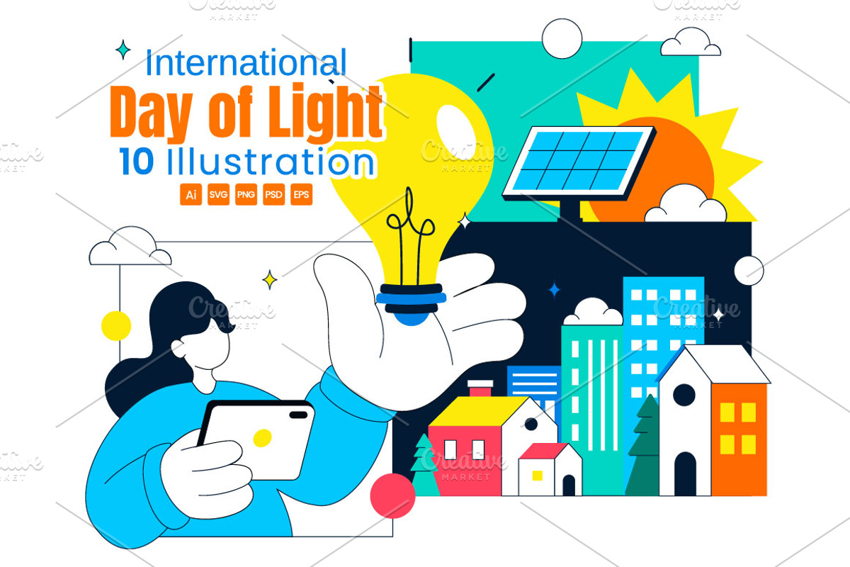 10 International Day Of Light, a Technology Illustration by denayunebgt (Photo 1 of 4)