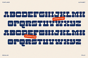 Incline – Retro Groovy Slab Serif, a Slab Serif Font by Font Liner (Thumbnail 10 of 11)