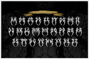 XXII Total Death, a Font by Doubletwo Studios (Thumbnail 5 of 9)