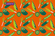Vegetables, vector, a Food Illustration by Olha Kalyta (Thumbnail 5 of 10)