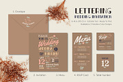 Lettering Wedding Invitation, an Invitation Template by Lyllopop (Thumbnail 2 of 4)