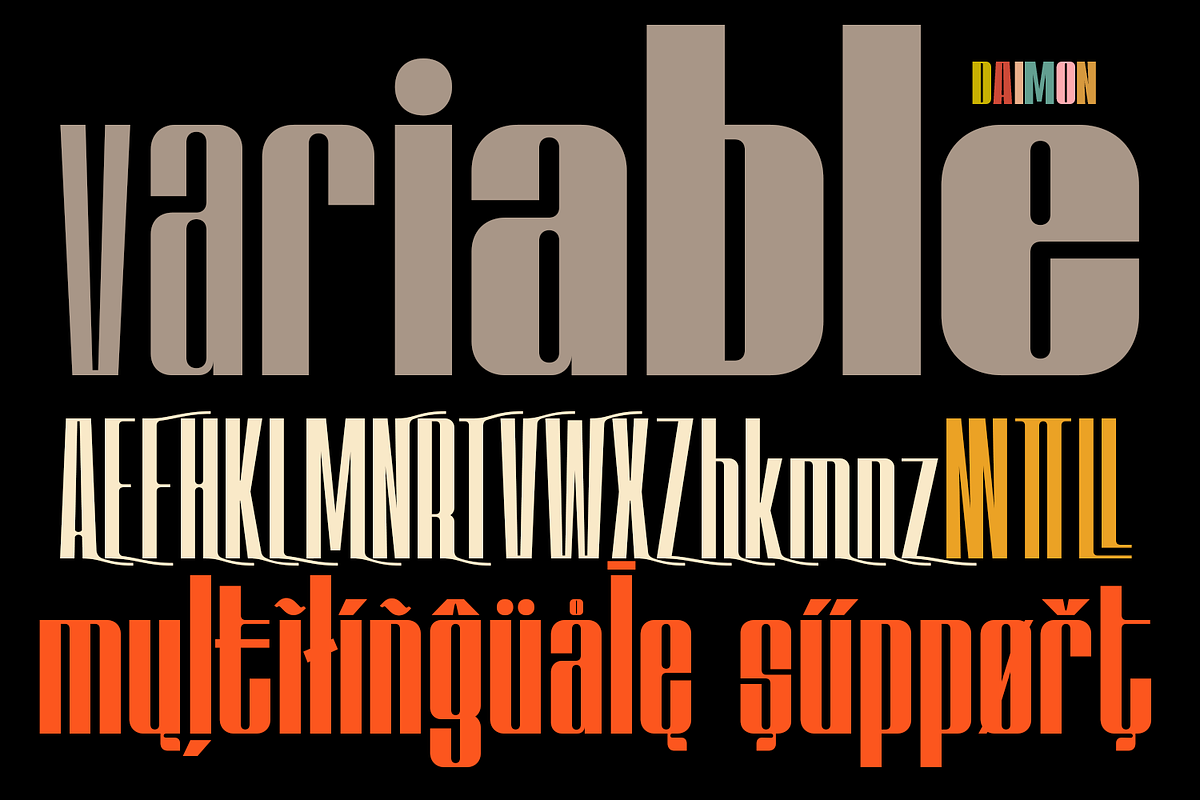 Daimon Font, a Sans Serif Font by TypeClassHeroes (Photo 6 of 9)