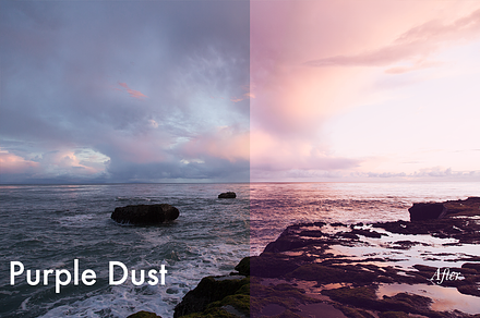 Purple Dust - Photoshop Action