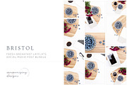 FRESH BREAKFAST LAYFLATS, an iPhone Mockup by Mesmerizing Designs (Thumbnail 1 of 6)