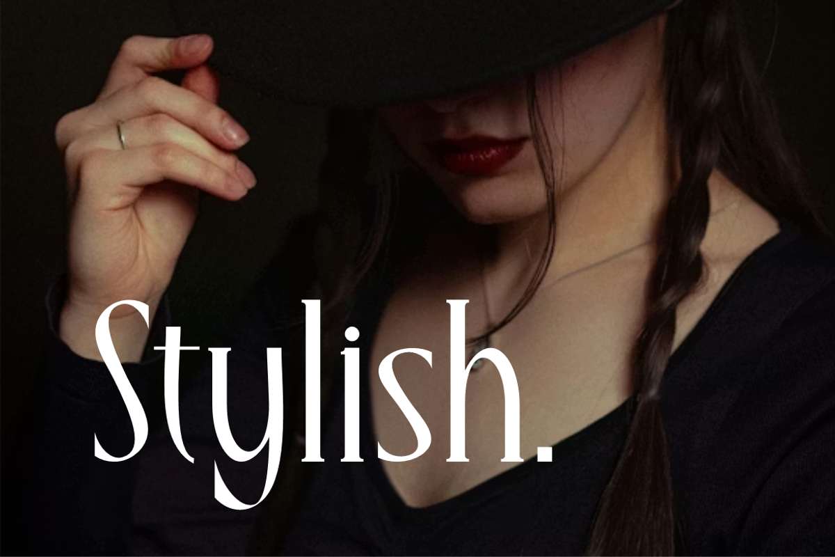 Qisschek - Modern Serif Font, a Serif Font by Iqsiart Studio (Photo 3 of 12)