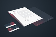 RW Eleganza Clean Corporate Identity, a Stationery Template by Reclameworks (Thumbnail 3 of 4)