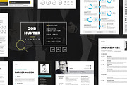 JOB HUNTER - Resume/CV Bundle, a Resume Template by bilmaw creative (Thumbnail 2 of 5)
