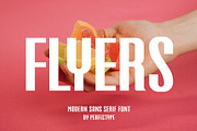 Flyers Modern Sans Serif Font, a Sans Serif Font by Perfectype (Thumbnail 1 of 5)