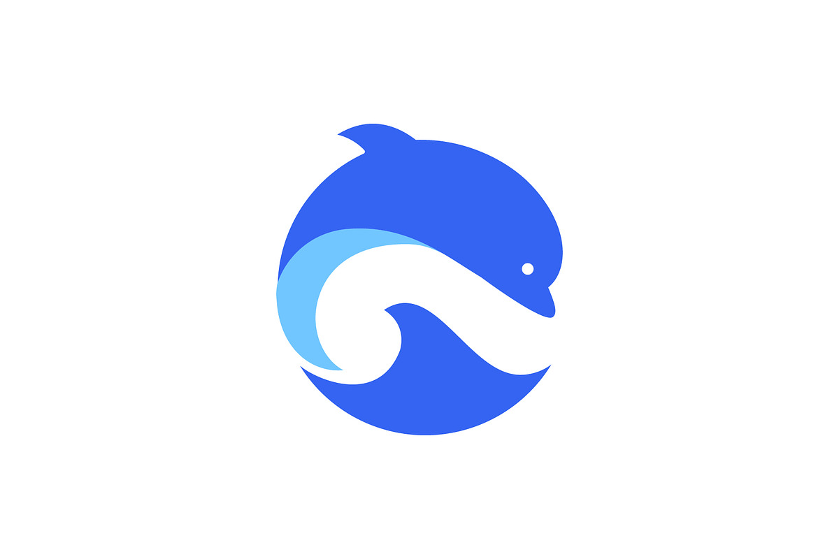 Dolphin Logo, a Branding & Logo Template by Pure Design