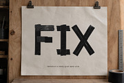Tape Black Font, a Sans Serif Font by Handmadefont (Thumbnail 7 of 15)