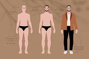 Portrait Creator - Man, a Person Illustration by PatrushevaYana (Thumbnail 3 of 7)