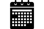 Calendar icon illustrations, a Technology Illustration by balal (Thumbnail 8 of 13)