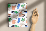 Paper books seamless patterns set, a Pattern Graphic by Good Studio (Thumbnail 7 of 9)