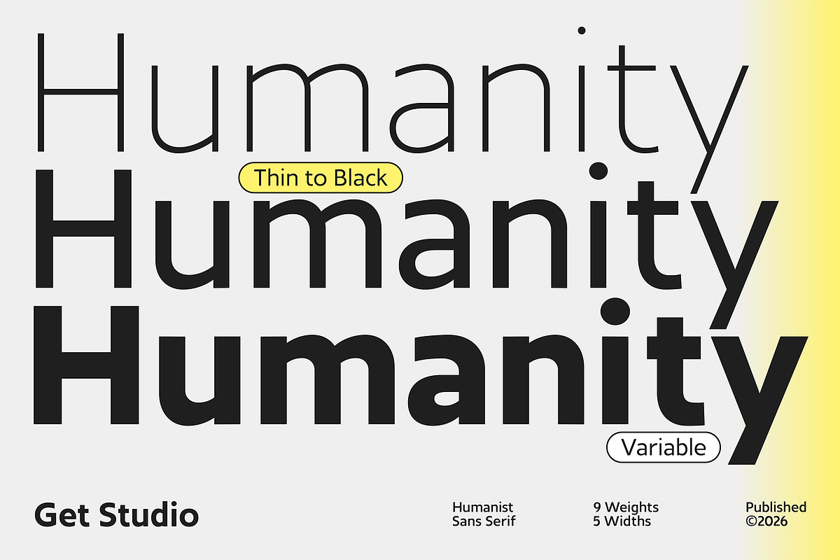 Grelio - Humanist Sans Serif, a Sans Serif Font by Get Studio (Photo 15 of 17)