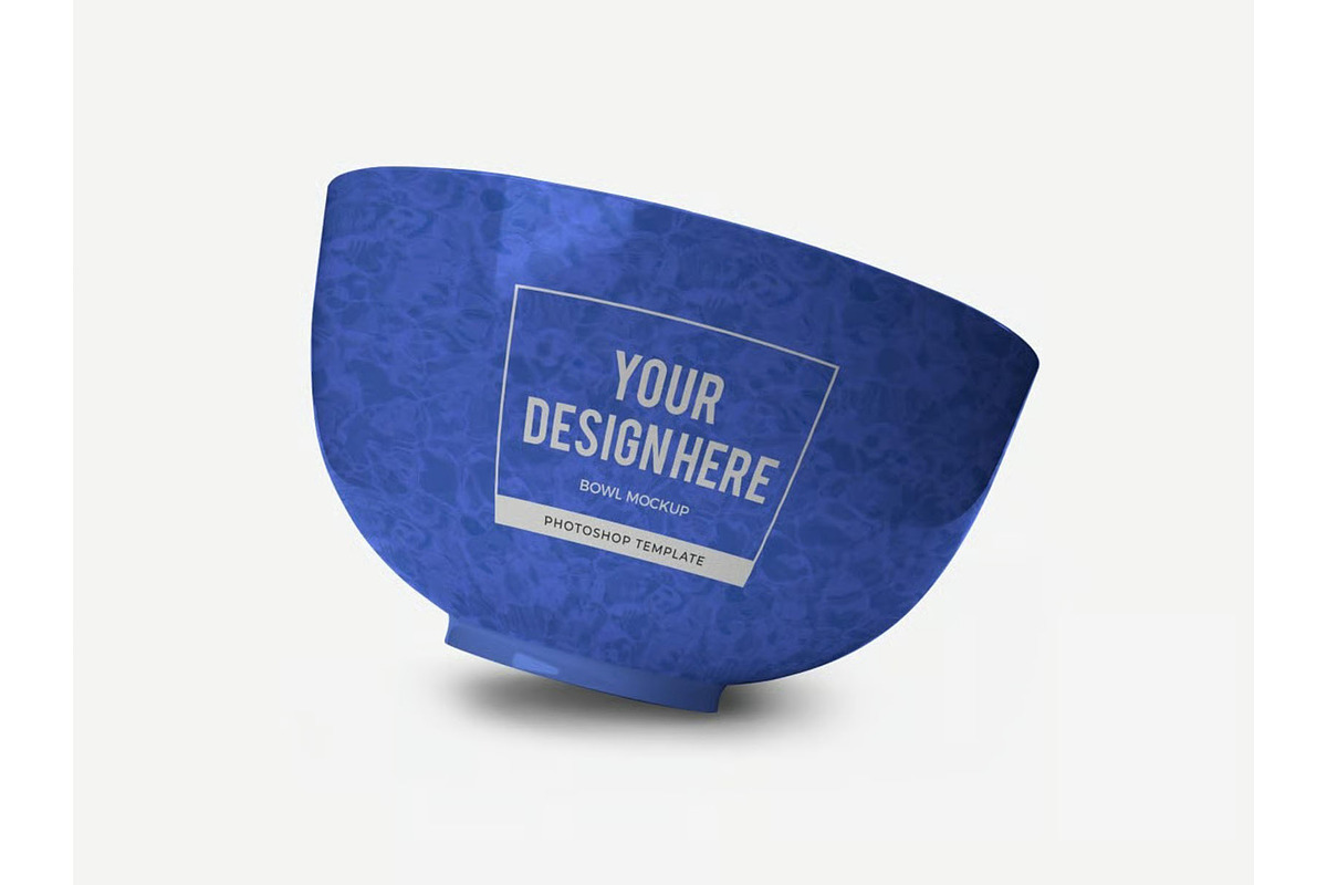 Ceramic Bowl Mockup Template Set, a Household Mockup by DesignRushMarket (Photo 7 of 11)