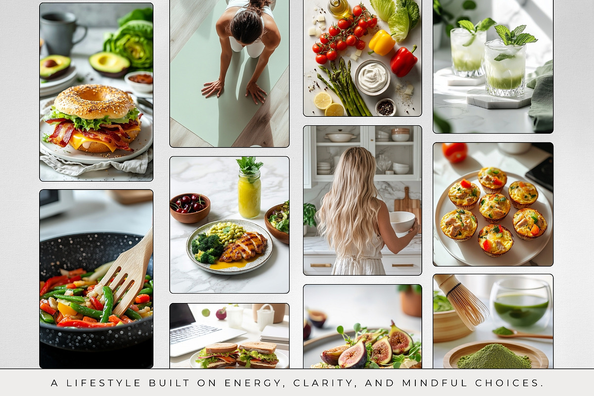 Sport & Nutrition Stock Photo Bundle, a Food & Drink Photo by ZenSocialDesigns (Photo 2 of 9)