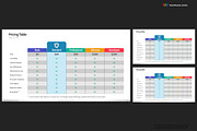 Pricing Table PowerPoint Templates, a Presentation Template by Warna Works (Thumbnail 10 of 10)