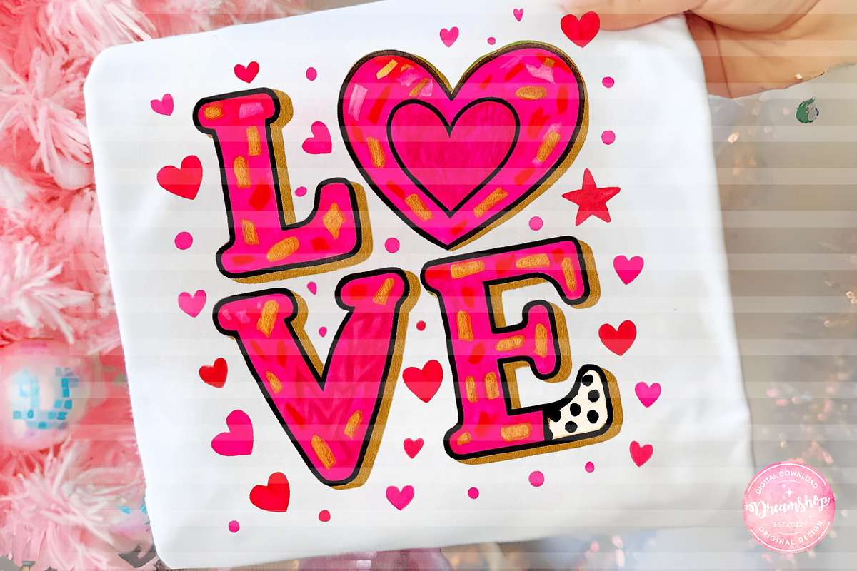 Coquette Love Valentines Day PNG, an Illustration by CreationArt (Photo 6 of 6)