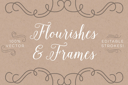 Vector Flourishes and Frames