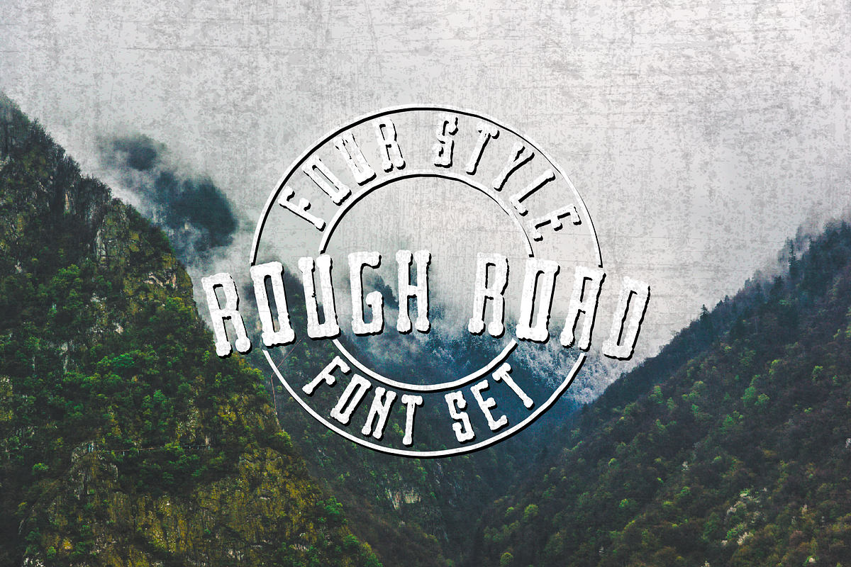 Rough Road - A versatile bold font!