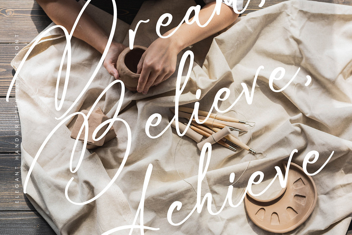 Brooken Rubentos, a Script Font by Integritype Studio (Photo 8 of 15)