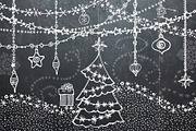 Christmas holiday brushes, a Brush Add-On by Tatianakost49 (Thumbnail 7 of 7)