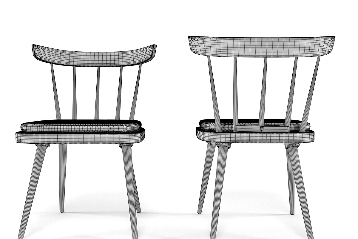 Dining furniture set 0508, a Furniture 3D Model by inDahouze (Photo 7 of 9)