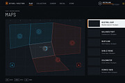 Military FPS Game 100 Screens, an UI Kit Template by pawellpi (Thumbnail 25 of 116)