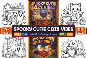 Spooky Cutie Cozy Vibes Adult
