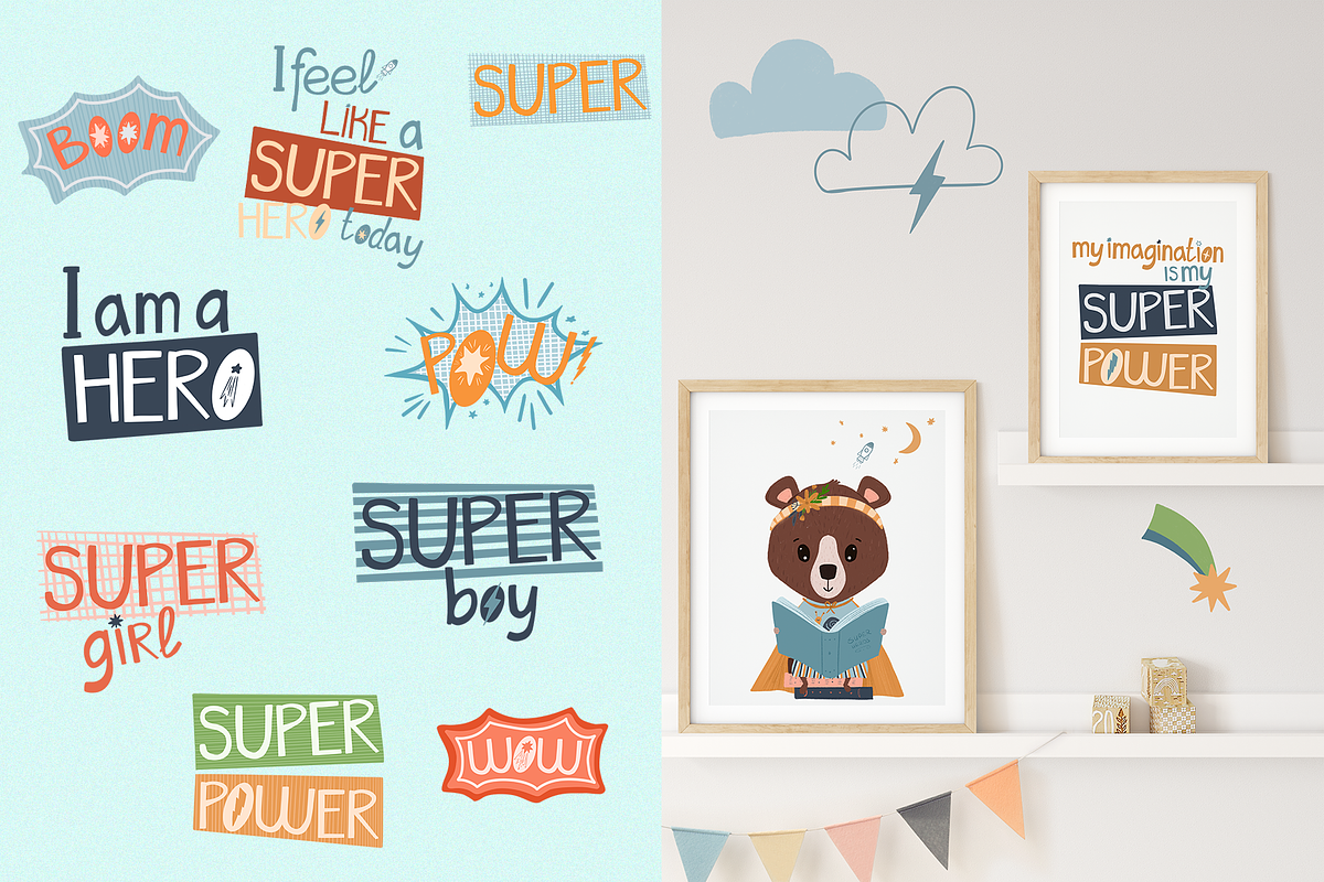 Super-Hero Creator - forest animals, an Animal Illustration by PenguinArtStudio (Photo 5 of 9)