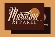 Warkina Script Font, a Script Font by Graphicxell (Thumbnail 2 of 8)