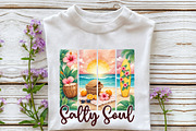 Summer Salty Soul Brushstroke, an Illustration by Rose Art (Thumbnail 3 of 5)