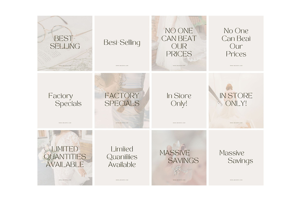 Instagram Sales Phrase Templates, a Social Media Template by Keikoya (Photo 8 of 14)