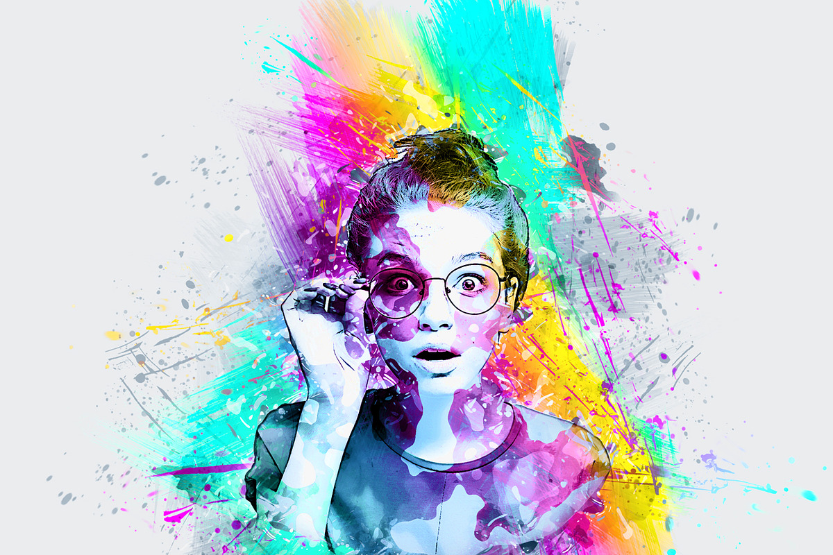 Paint Photoshop Action, an Action Add-On by MRI STUDIO (Photo 3 of 19)