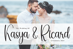 Playful Script Font