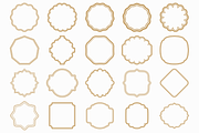 Classic Frame Label Border Bundle, a Decorative Illustration by Kusumaillustration (Thumbnail 12 of 16)
