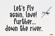 Down River, a Font by Epiclinez (Thumbnail 3 of 5)