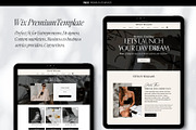 Wix Website template coach, a Wix Template by Presentibox (Thumbnail 3 of 11)