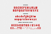 Richard Collins Condensed Sans, a Sans Serif Font by Cruzine (Thumbnail 5 of 9)