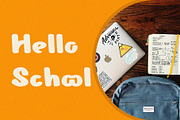 Baffelo Handwritten Playful, a Handwritten Font by Boril Std (Thumbnail 4 of 7)