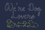 CS Willard Dashed, a Script Font by Craft Supply Co. (Thumbnail 4 of 8)