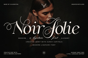 Noir Jolie - Modern Ligature Serif