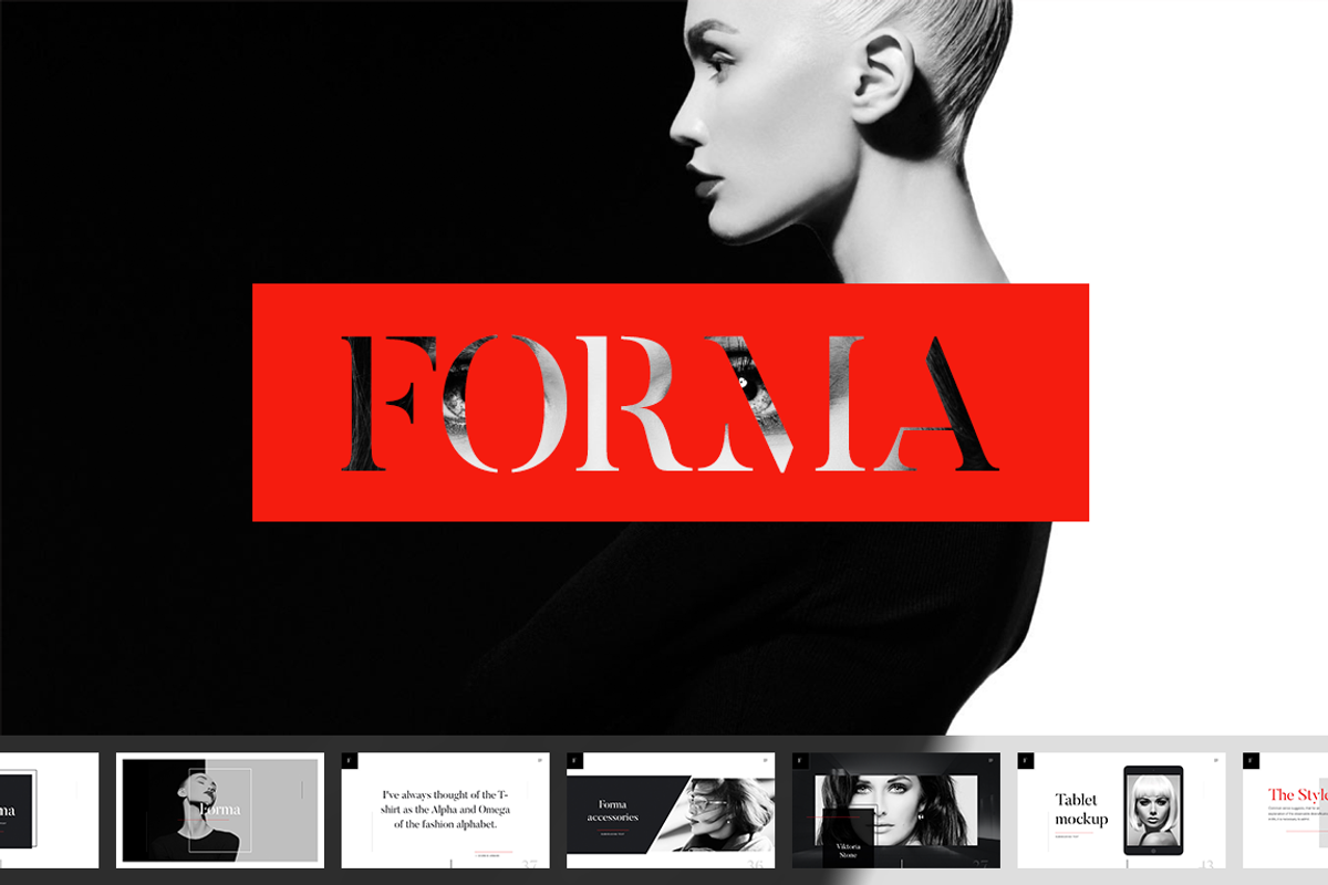 Forma PowerPoint Presentation, a Presentation Template by Rework (Photo 1 of 9)