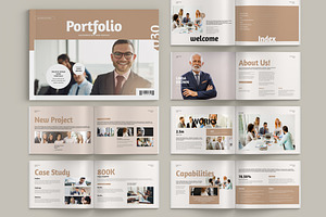 Portfolio Landscape Templates