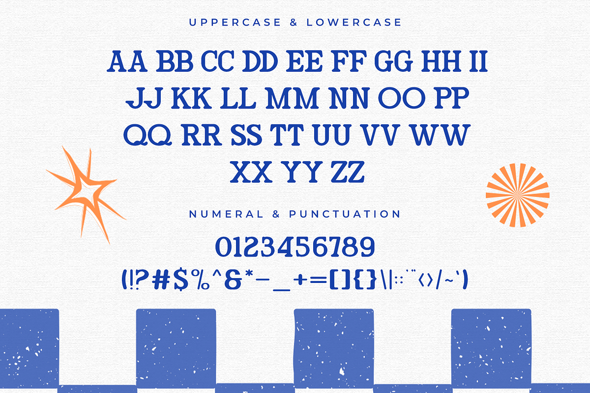 Old School – A Modern Retro Font, a Serif Font by overlaytemplates (Photo 4 of 5)